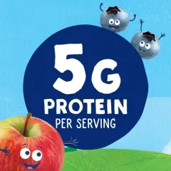 Stonyfield Kids' Organic ZERO Added Sugar Kids Pouch Blueberry Apple Carrot 3.5oz/4pk