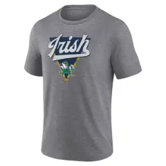 NCAA Notre Dame Fighting Irish Men's Gray Triblend T-Shirt