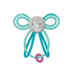 Manhattan Toy Winkel Elephant Rattle and Sensory Teether Baby Toy