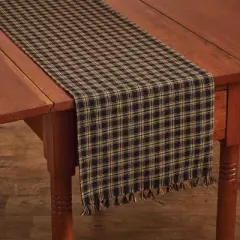 Park Designs Black Sturbridge Table Runner 13X54