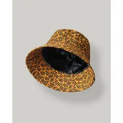 The Wrap Life | Satin Lined Printed Bucket Hat