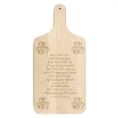 Creative Products Irish Blessing 8 x 17 Maple Paddle Cutting Board