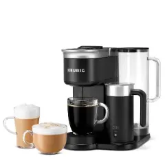 Keurig K-Caf&eacute; SMART Single-Serve Coffee Maker with WiFi Compatibility, 6 Brew Sizes - Black