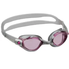 Swimline Youth Competition Race One Swimming Goggles - Pink and Gray