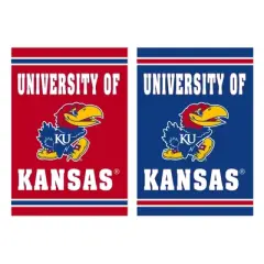 Embossed Suede Flag, House Size, University of Kansas