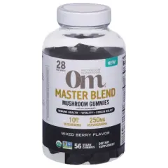 OM Mushrooms Mixed Berry Gummies - Case of 1 - 56 PC