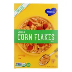 Barbara's Bakery Organic Corn Flakes Cereal - Case of 10/9 oz