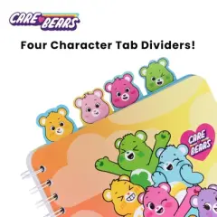 Inkology, LLC Care Bears: Unlock The Magic "Care-A-Lot Club" 4-Tab Spiral Notebook