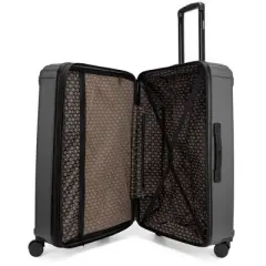Badgley Mischka Evalyn 3pc Expandable Hardside Spinner Luggage Set - Gray