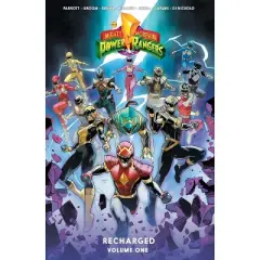 Mighty Morphin Power Rangers: Recharged Vol. 1 - by  Ryan Parrott & Melissa Flores (Paperback)
