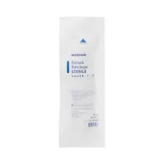 McKesson Sterile Blue Esmark Compression Bandage, 4 Inch X 3 Yard