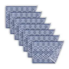 C&F Home Scandinavian Jacquard Cotton Woven Placemats