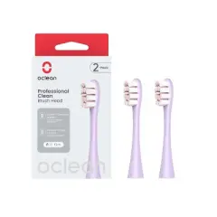 Oclean Professional Clean brush heads refill, compatible for all Oclean electric toothbrushes. Gum-friendly Dupont bristles, FDA approved materials,