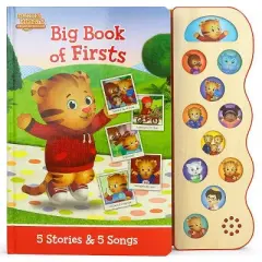 Daniel Tiger Big Book of Firsts - by  Rose Nestling (Board Book)