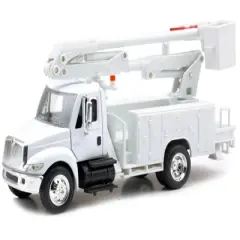 International 4200 Line Maintenance Service Truck White "Long Haul Trucker" Series 1/43 Diecast Model by New Ray