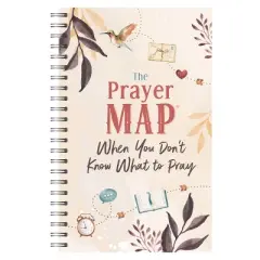 The Prayer Map: When You Don't Know What to Pray - (Faith Maps) by  Compiled by Barbour Staff (Spiral Bound)