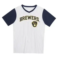 MLB Milwaukee Brewers Boys' Pullover Jersey