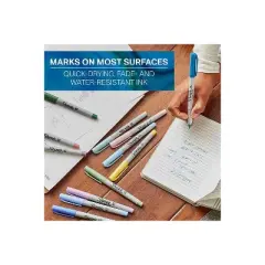 Sharpie Mystic Gems Permanent Markers Ultra Fine Tip Assorted 24/Pack (2136772)