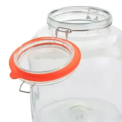 Gibson Home Alpha 1.4 Gallon Glass Canister Frasco   