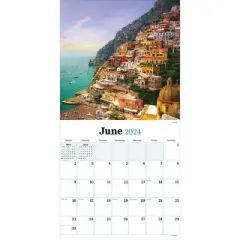 TF Publishing 2024 Wall Calendar 12"x12" Italy