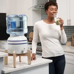 Primo Water Countertop Water Dispenser: White Beverage Server for Cold Drinks, Dishwasher-Safe, 1-Year Warranty