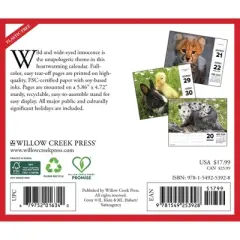 Willow Creek Press 2026 Baby Animals Box Calendar