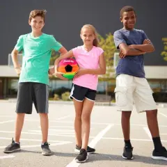 Franklin Sports Mini Vibe Size 1 Kids' Soccer Ball - Rainbow