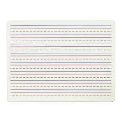 C-Line&reg; Two-Sided Dry Erase Lapboard, Lined on One Side, Pack of 6