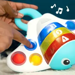 Baby Einstein Ocean Explorers Pop N&rsquo; Explore Stingray Popper Toy