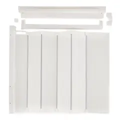 Scandinavian Pet Design Guard Me Retractable 22" to 36" Pet Safety Gate, White (2 Pack)