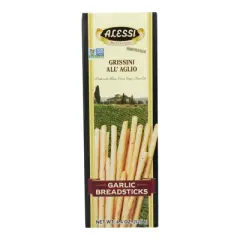 Alessi Garlic Breadsticks - Case of 12/4.4 oz