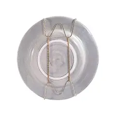 Better Houseware Plate and Tray Hangers, 10-In. to 16-In., Brass in Gold
