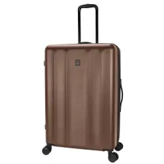 Skyline Hardside Large Checked Spinner Suitcase