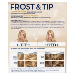 Clairol Nice'n Easy Frost and Tip Permanent Hair Color Dye Highlighting Kit