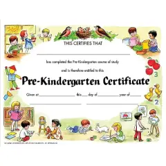 Hayes Publishing Pre-Kindergarten Certificate 30/Pack 6 Packs (H-VA199CL-6)