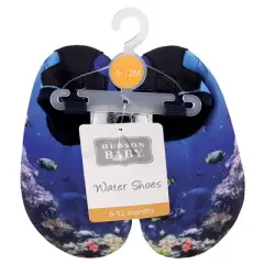 Hudson Baby Infant and Toddler Water Shoes for Sports, Yoga, Beach and Outdoors, Coral Reef
