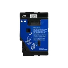 Brother P-Touch TC Tape Cartridges for P-Touch Labelers - Black (2 Per Pack)