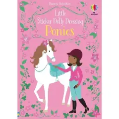 Little Sticker Dolly Dressing Ponies - by  Fiona Watt (Paperback)