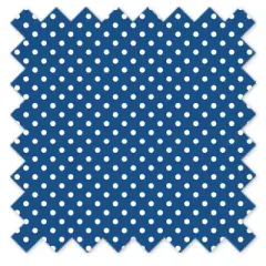  Bacati - Pin Dots Crib/Toddler Bed Skirt - Blue