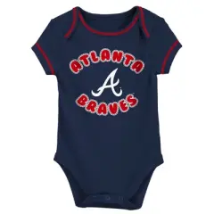 MLB Atlanta Braves Infant Boys' Short Sleeve Layette Set