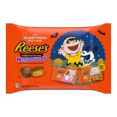 Reese's Peanut Butter Milk Chocolate Snoopy and Friends Halloween Candy Miniatures - 9.92oz