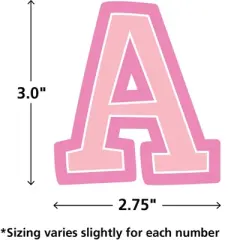 Teacher Created Resources&reg; Pastel Pop Bold Block 3" Magnetic Letters, 55 Pieces