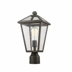 Z-Lite Talbot 1 - Light Post Light in  Oil Rubbed Bronze