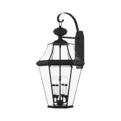 Livex Lighting Georgetown 4 - Light Wall Light in  Black