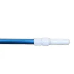 Pool Central Corrugated Adjustable Telescopic Pole for Vacuum Heads and Skimmers 15.75' - Blue
