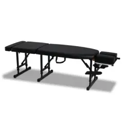 Sheffield 160 Elite Professional Portable Chiropractic Table (Charcoal)
