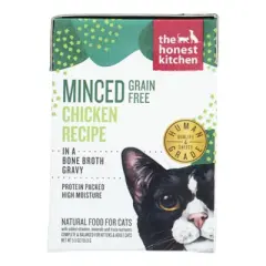 The Honest Kitchen Minced Chicken Recipe Wet Cat Food - Case of 12/5.5 oz