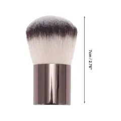 Unique Bargains Durable Loose Powder Brush Brown 1 Pc
