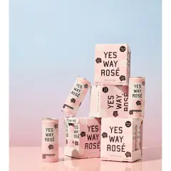 Yes Way Ros&eacute; Wine - 4pk/250ml Cans