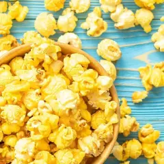 Gourmet Butter Popcorn by It's Delish, Vegan Butter Flavored Popcorn